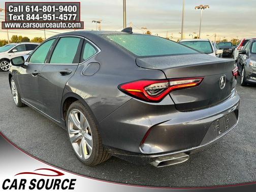 sparkle silver met 2021 Acura TLX Technology
