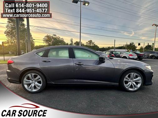 sparkle silver met 2021 Acura TLX Technology