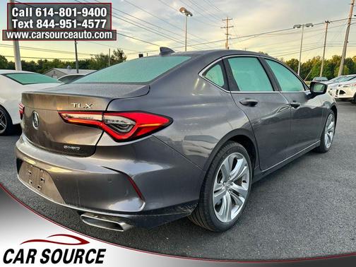sparkle silver met 2021 Acura TLX Technology