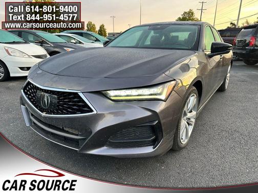 sparkle silver met 2021 Acura TLX Technology