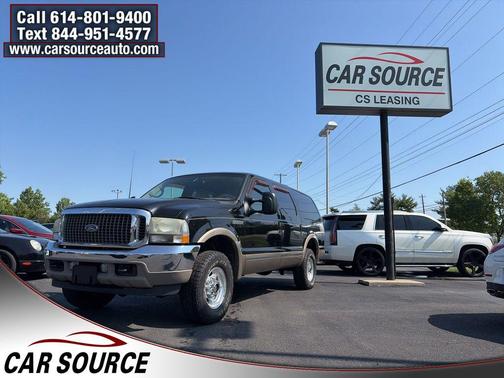 Black Clearcoat 2002 Ford Excursion Limited