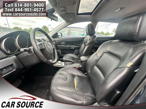 Metropolitan Gray Mica 2008 Mazda Mazda3 s Grand Touring