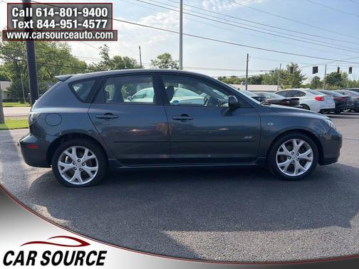 Metropolitan Gray Mica 2008 Mazda Mazda3 s Grand Touring