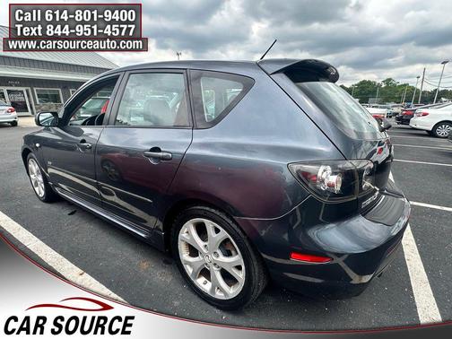Metropolitan Gray Mica 2008 Mazda Mazda3 s Grand Touring