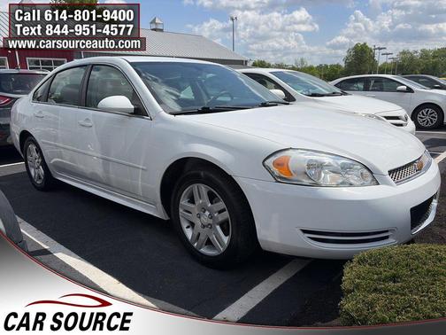 Summit White 2016 Chevrolet Impala Limited LT