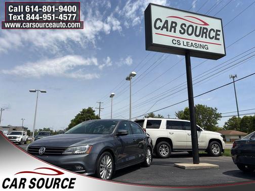 Platinum Gray Metallic 2016 Volkswagen Jetta 1.8T SEL