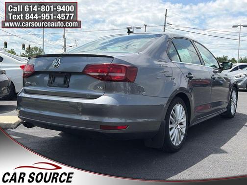 Platinum Gray Metallic 2016 Volkswagen Jetta 1.8T SEL