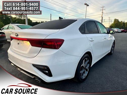 Clear White 2021 Kia Forte LXS