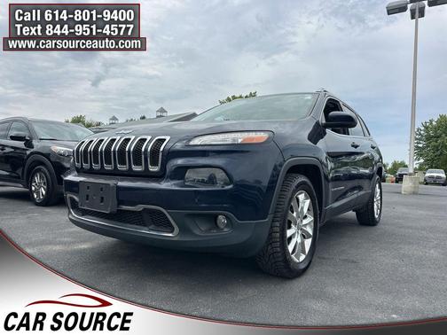 True Blue Pearlcoat 2016 Jeep Cherokee Limited