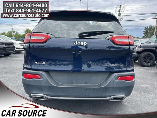 True Blue Pearlcoat 2016 Jeep Cherokee Limited