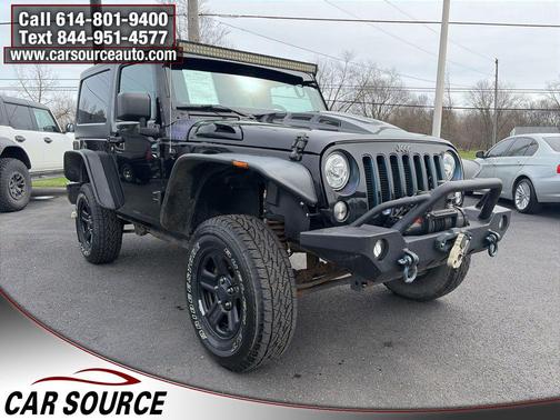 Black Clearcoat 2018 Jeep Wrangler JK Sahara