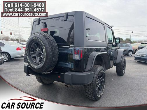 Black Clearcoat 2018 Jeep Wrangler JK Sahara
