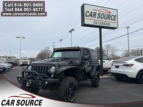 Black Clearcoat 2018 Jeep Wrangler JK Sahara