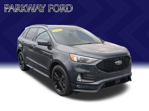 STONE BLUE METALLIC 2024 Ford Edge ST LINE
