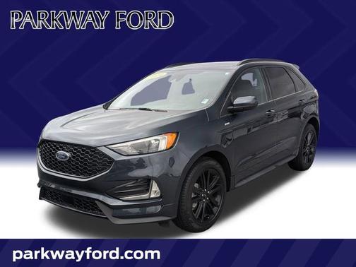 STONE BLUE METALLIC 2024 Ford Edge ST LINE