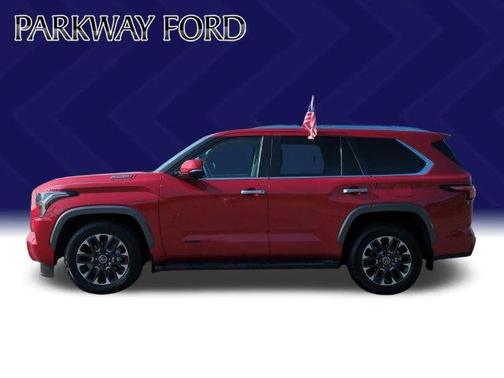 Red 2024 Toyota Sequoia Limited