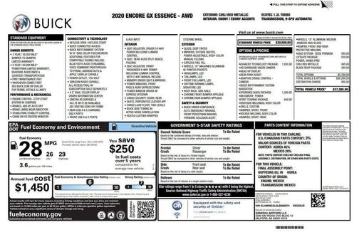 2020 Buick Encore GX Essence