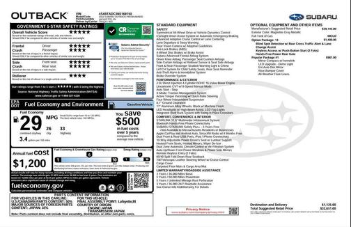 2022 Subaru Outback Premium