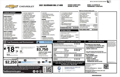 2021 Chevrolet Silverado 1500 LT