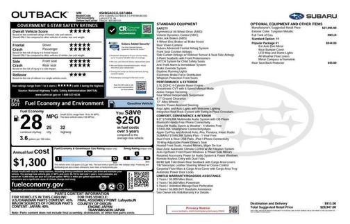 2018 Subaru Outback 2.5i Premium