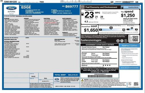 2019 Ford Edge Titanium