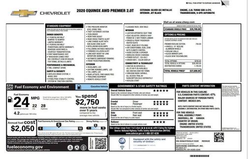 2020 Chevrolet Equinox Premier w/2LZ