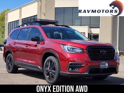 Crimson Red Pearl 2022 Subaru Ascent Onyx Edition 7-Passenger