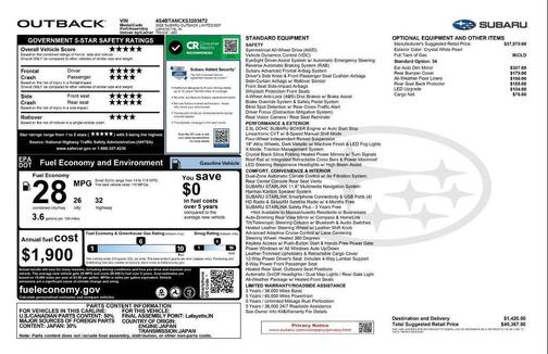 2025 Subaru Outback Limited