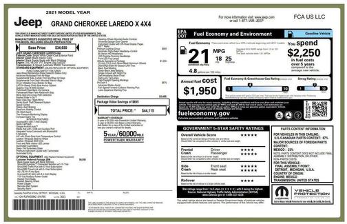 2021 Jeep Grand Cherokee Laredo