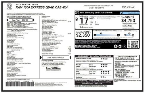 2017 RAM 1500 Express