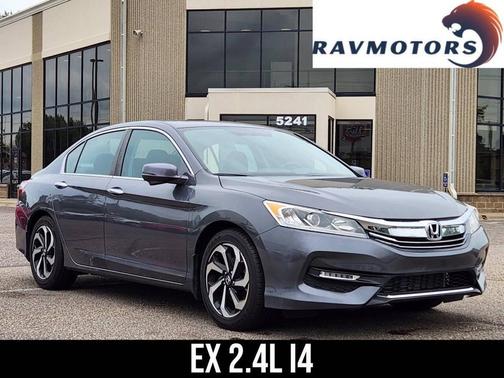 Gray 2017 Honda Accord EX