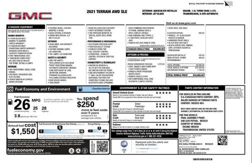 2021 GMC Terrain SLE