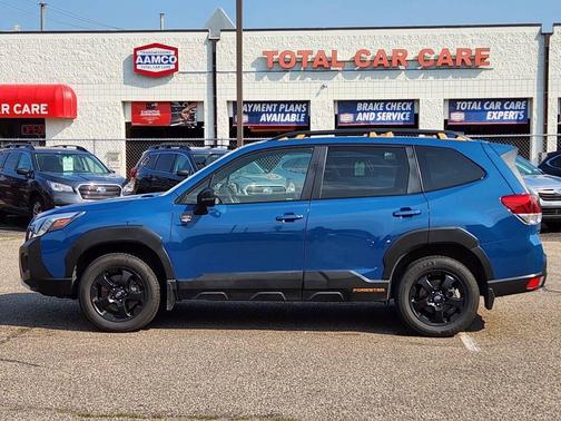 Geyser Blue 2023 Subaru Forester Wilderness