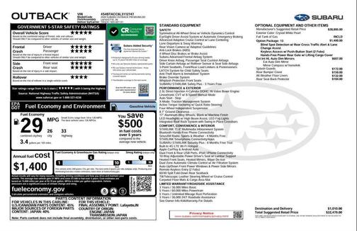 2020 Subaru Outback Premium