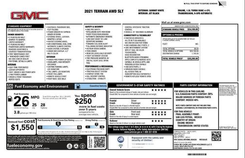 2021 GMC Terrain SLT