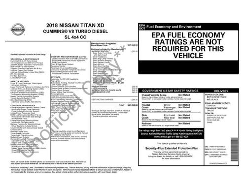 2018 Nissan Titan XD SL