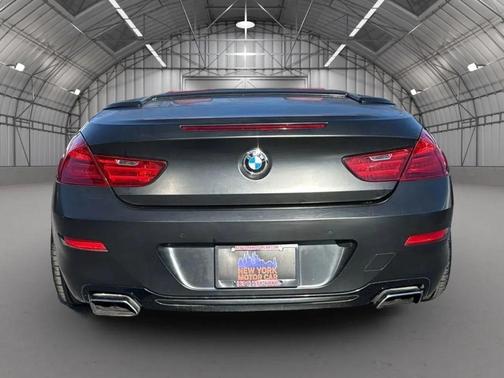 Black 2016 BMW 650 650i Convertible 2D