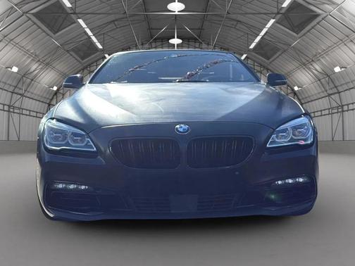 Black 2016 BMW 650 650i Convertible 2D