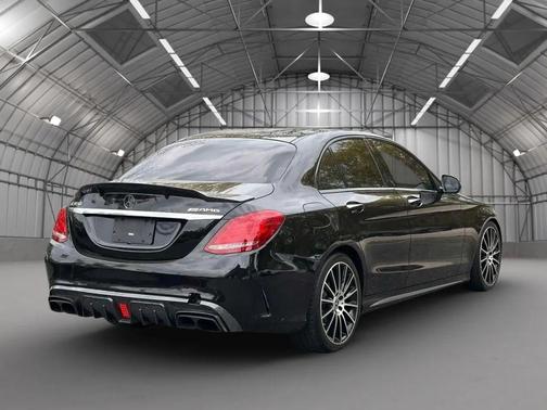 Black 2016 Mercedes-Benz C-Class 4MATIC