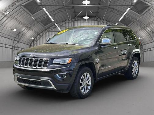 Brilliant Black Crystal Pearlcoat 2015 Jeep Grand Cherokee Limited