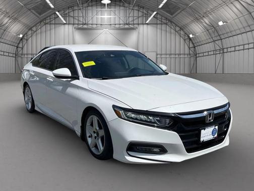 White 2019 Honda Accord LX