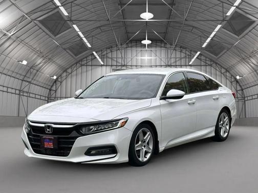 White 2019 Honda Accord LX