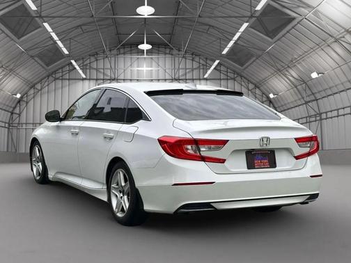 White 2019 Honda Accord LX