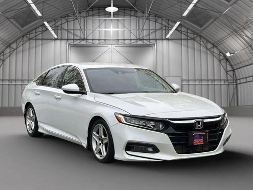 White 2019 Honda Accord LX