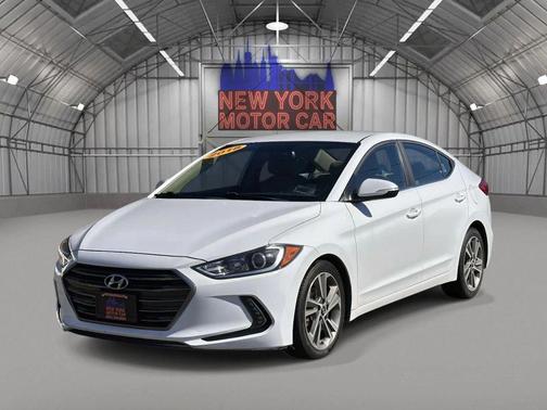 Quartz White Pearl 2018 Hyundai ELANTRA Limited