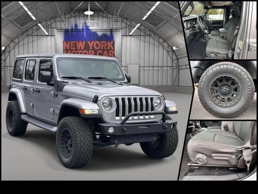 Billet Silver Metallic Clearcoat 2019 Jeep Wrangler Unlimited Sahara
