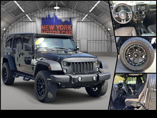 Black Clearcoat 2016 Jeep Wrangler Unlimited Sport