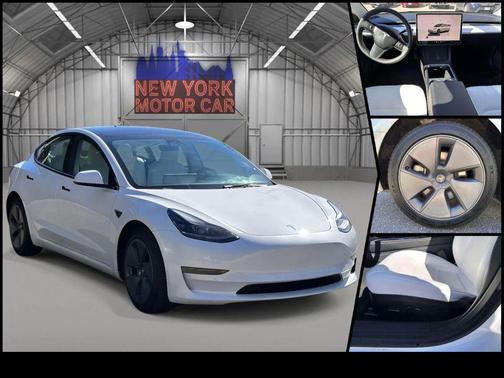 Pearl White Multi-Coat 2023 Tesla Model 3 Standard Range