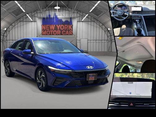 Intense Blue 2025 Hyundai ELANTRA SEL