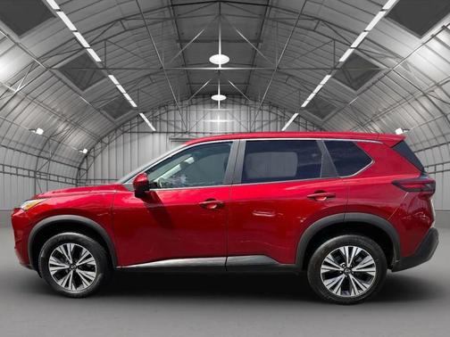 Scarlet Ember Tintcoat 2023 Nissan Rogue SV